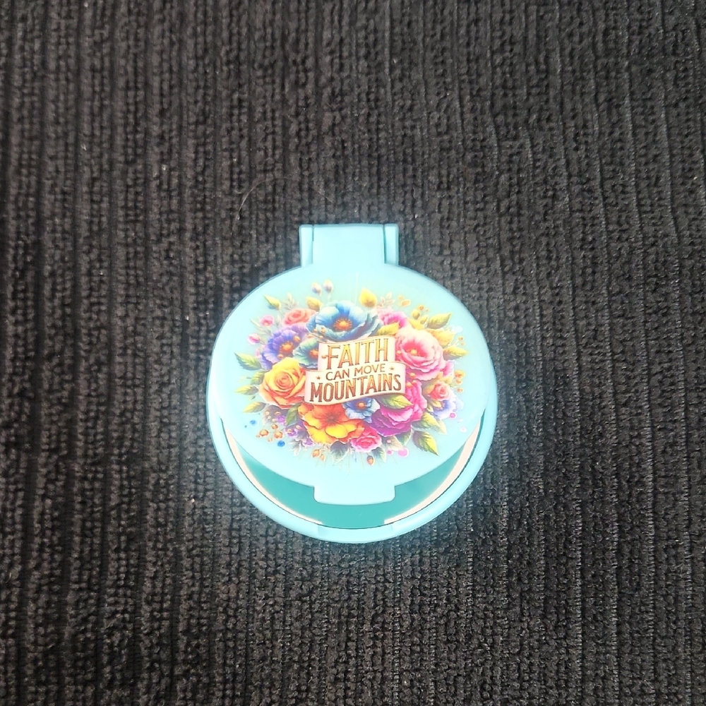 Compact Mirror w/ Inspirational Quote